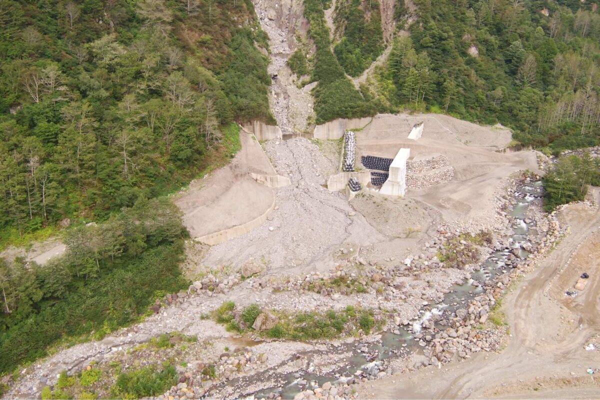 R6 有峰地区渓岸対策(二の谷)工事写真