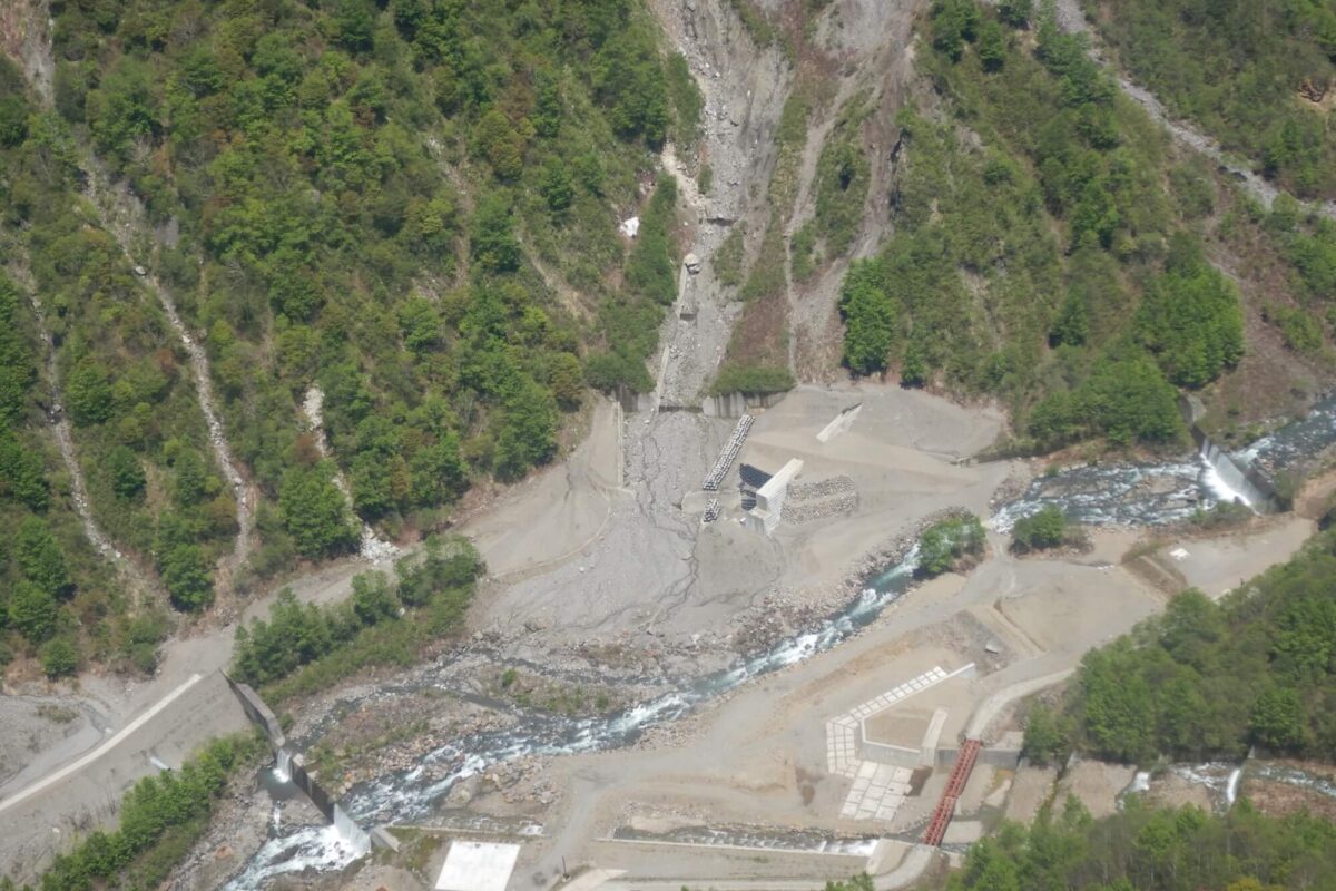 R6 有峰地区渓岸対策(二の谷)工事写真