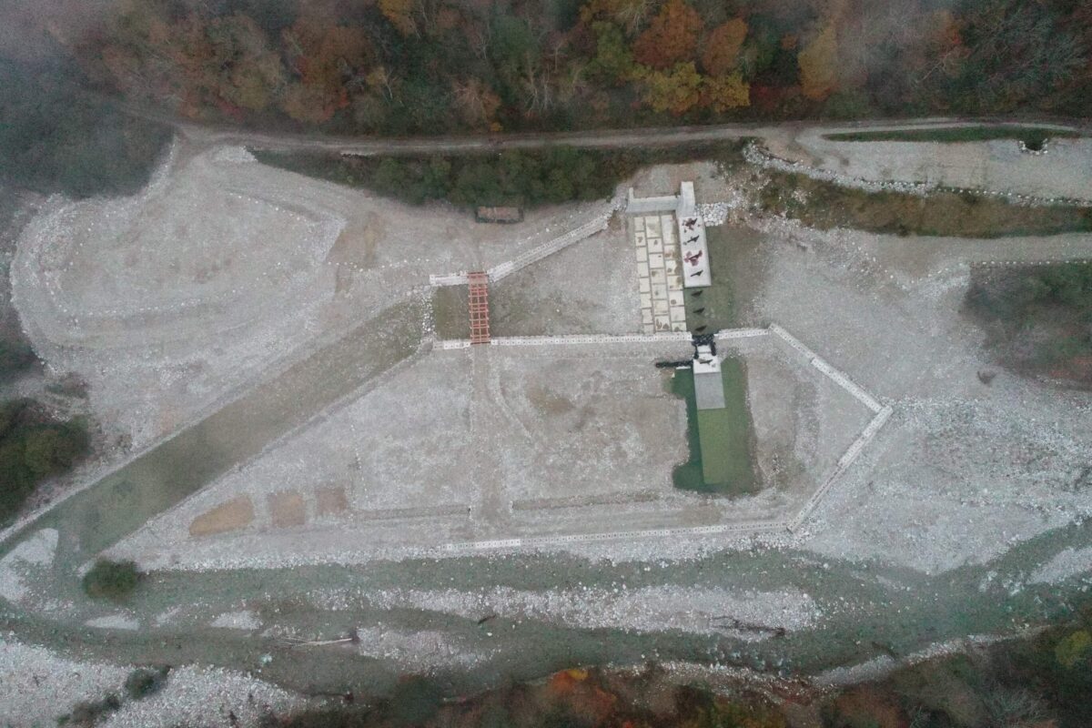 R8 真川上流砂防堰堤群工事写真