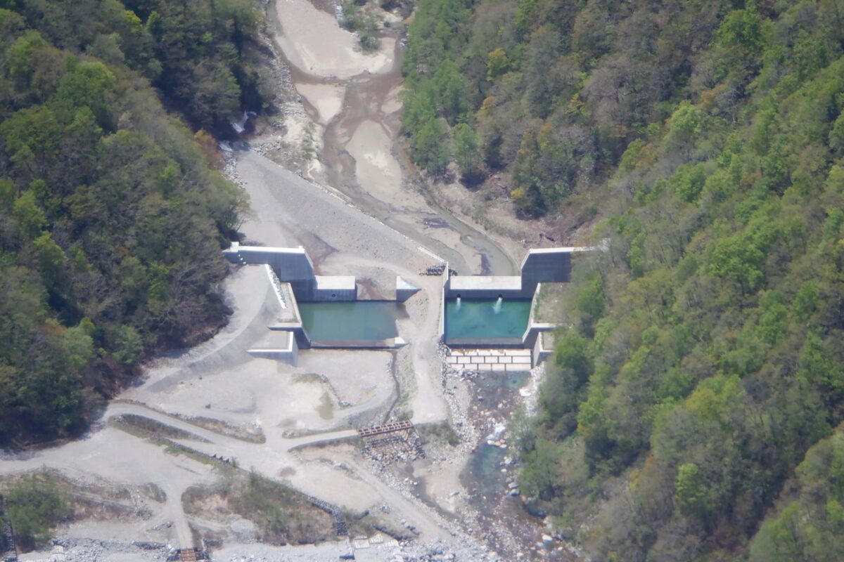 R8 真川第3号砂防堰堤工事写真